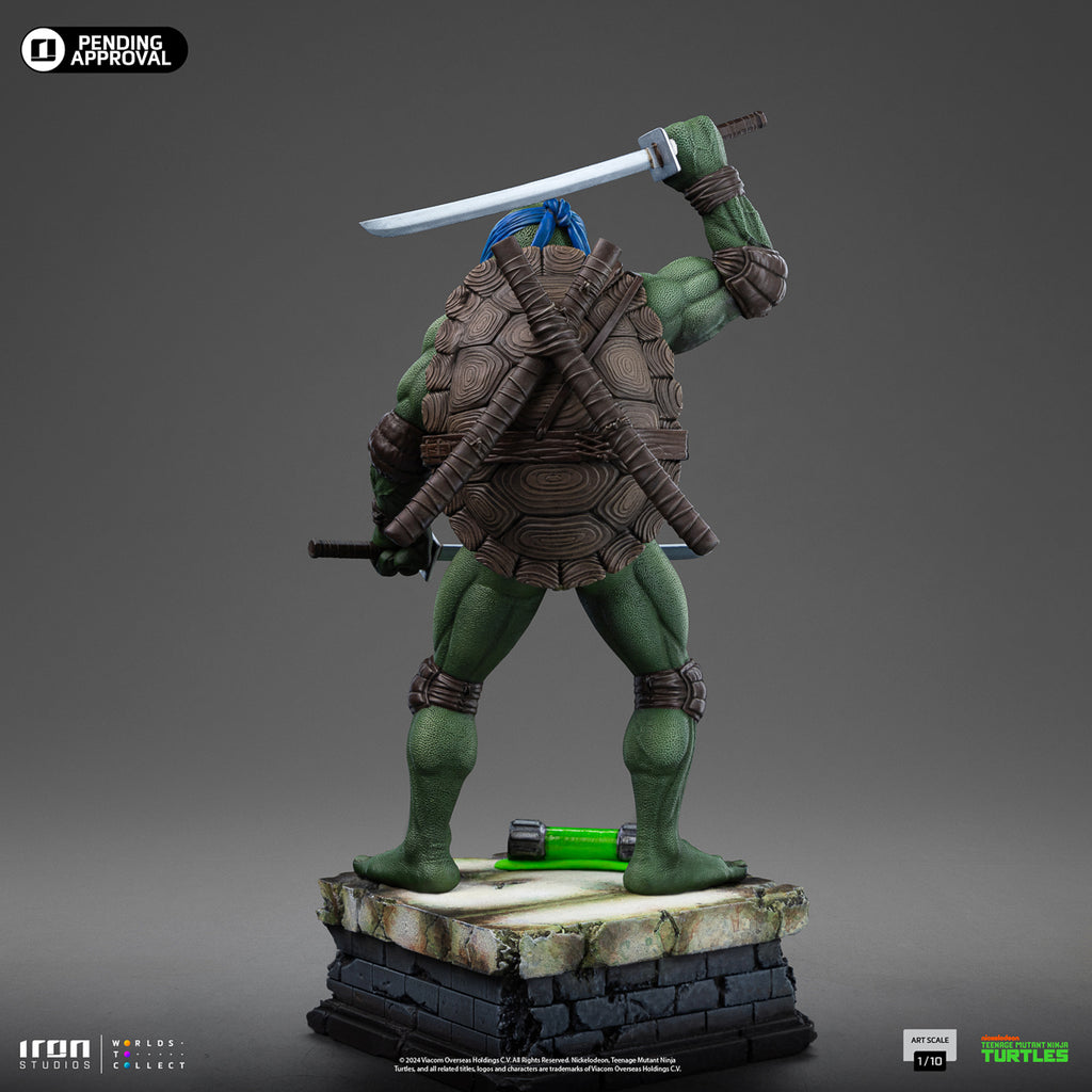 Estátua Leonardo - TMNT Movie - Art Scale 1/10 - Iron Studios