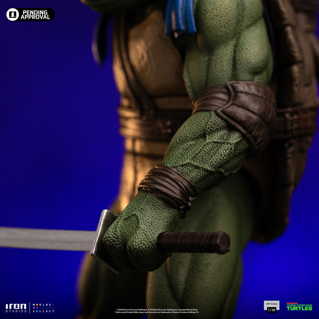 Estátua Leonardo - TMNT Movie - Art Scale 1/10 - Iron Studios