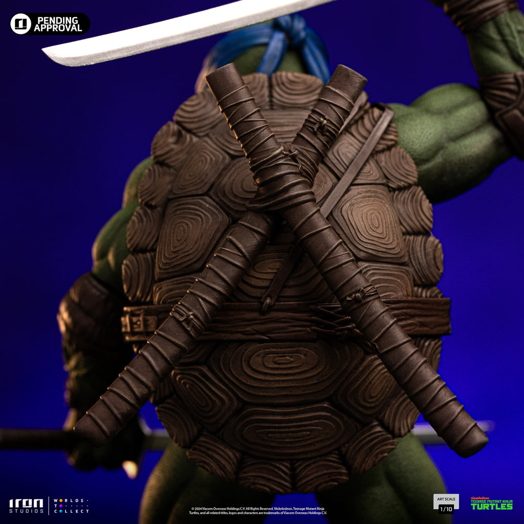 Estátua Leonardo - TMNT Movie - Art Scale 1/10 - Iron Studios