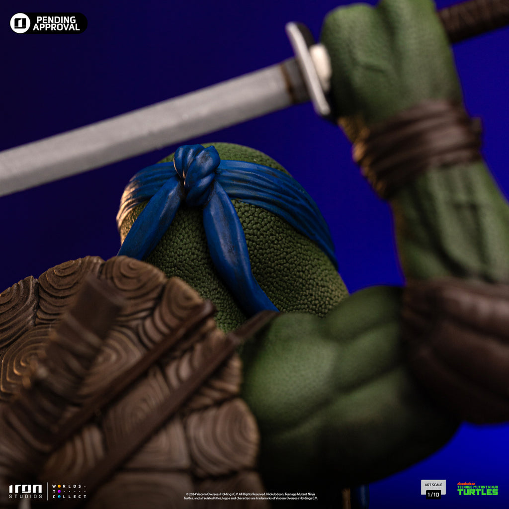 Estátua Leonardo - TMNT Movie - Art Scale 1/10 - Iron Studios