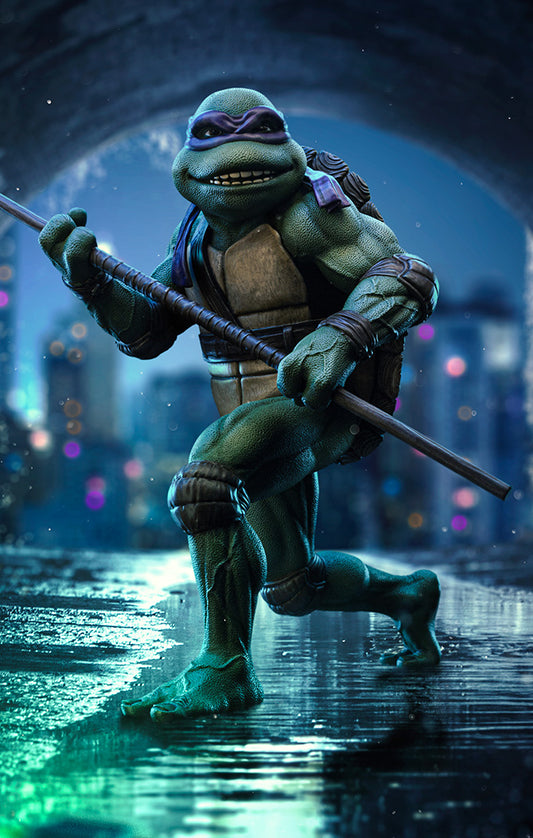 Estátua Donatello - TMNT Movie - Art Scale 1/10 - Iron Studios