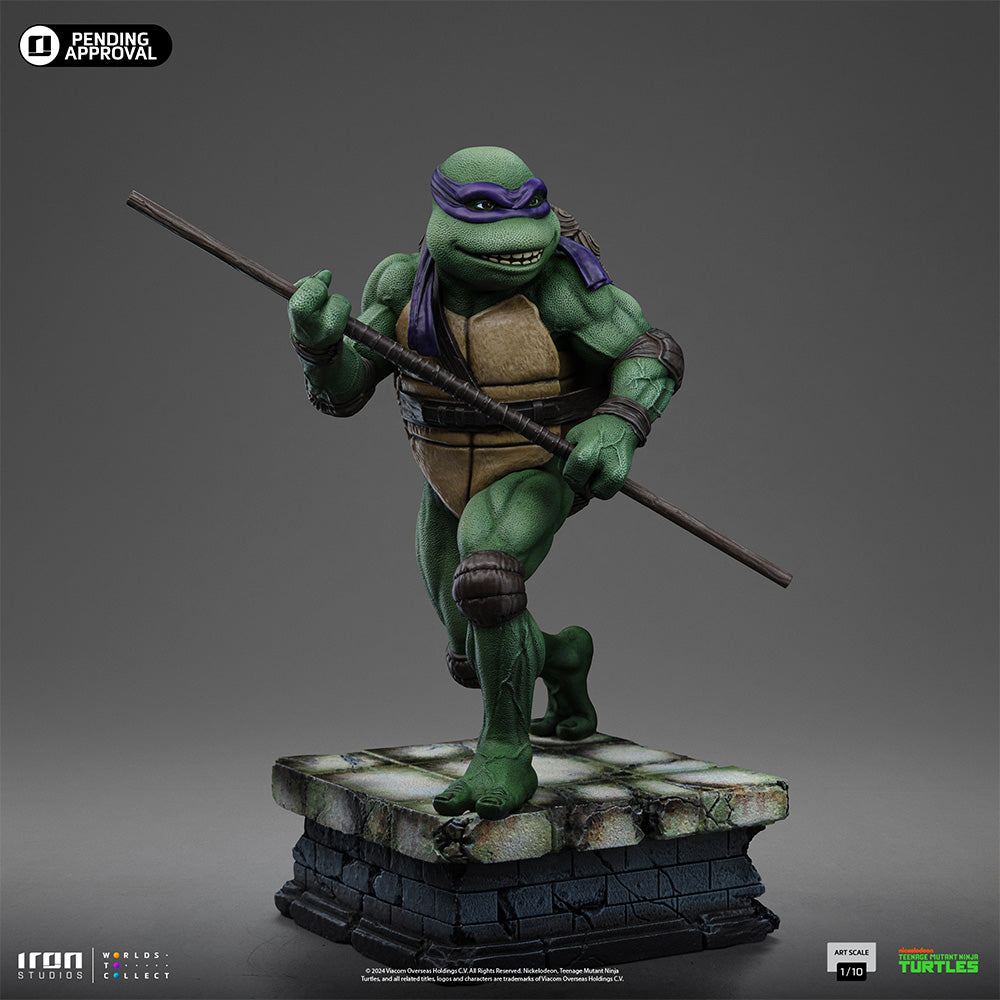 Estátua Donatello - TMNT Movie - Art Scale 1/10 - Iron Studios