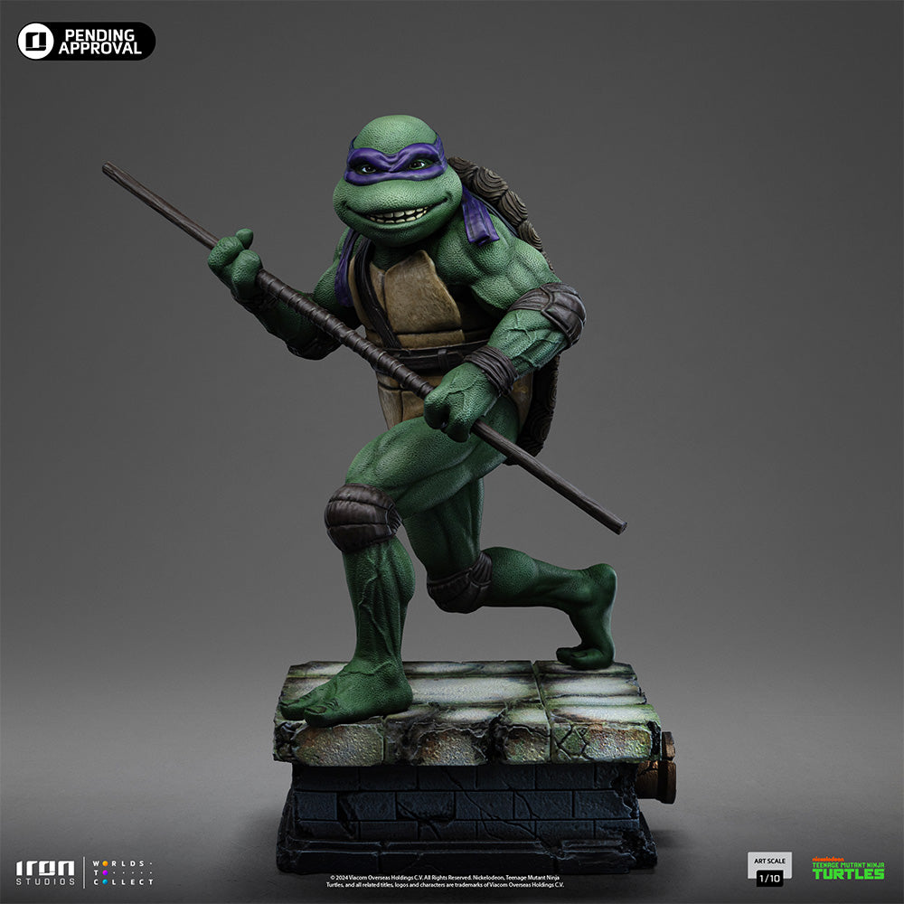 Estátua Donatello - TMNT Movie - Art Scale 1/10 - Iron Studios
