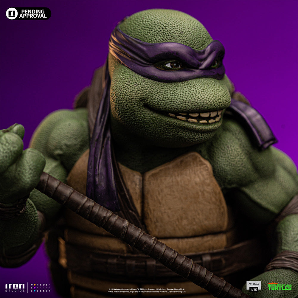 Estátua Donatello - As Tartarugas Ninja - Art Scale 1/10 - Iron Studios