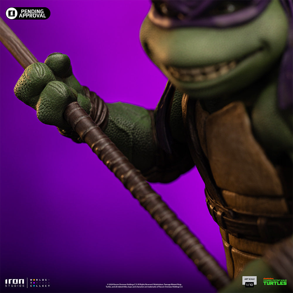 Estátua Donatello - As Tartarugas Ninja - Art Scale 1/10 - Iron Studios