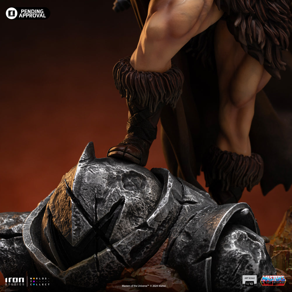 Estátua He-Man King Grayskull - He-Man e os Mestres do Universo - Art Scale 1/10 - Iron Studios