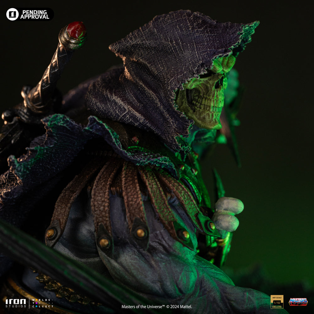 Estátua Esqueleto Unleashed - He-Man e os Mestres do Universo - Art Scale 1/10 - Iron Studios