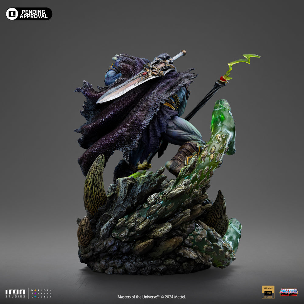 Estátua Esqueleto Unleashed - He-Man e os Mestres do Universo - Art Scale 1/10 - Iron Studios