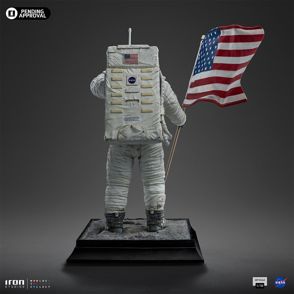 Estátua Astronauta Apolo 11 - Nasa - Art Scale 1/10 - Iron Studios
