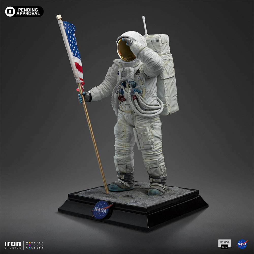 Estátua Astronauta Apolo 11 - Nasa - Art Scale 1/10 - Iron Studios