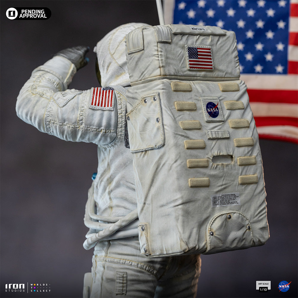 Estátua Astronauta Apolo 11 - Nasa - Art Scale 1/10 - Iron Studios