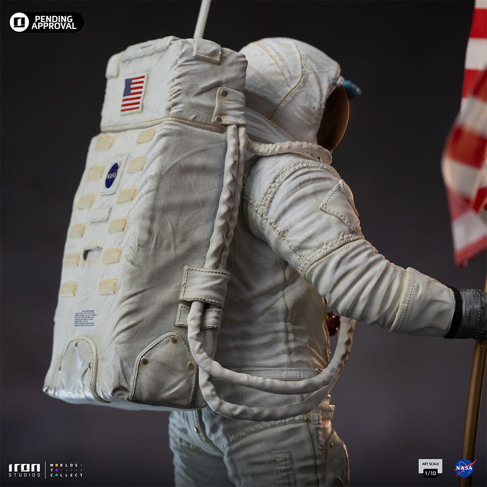 Estátua Astronauta Apolo 11 - Nasa - Art Scale 1/10 - Iron Studios
