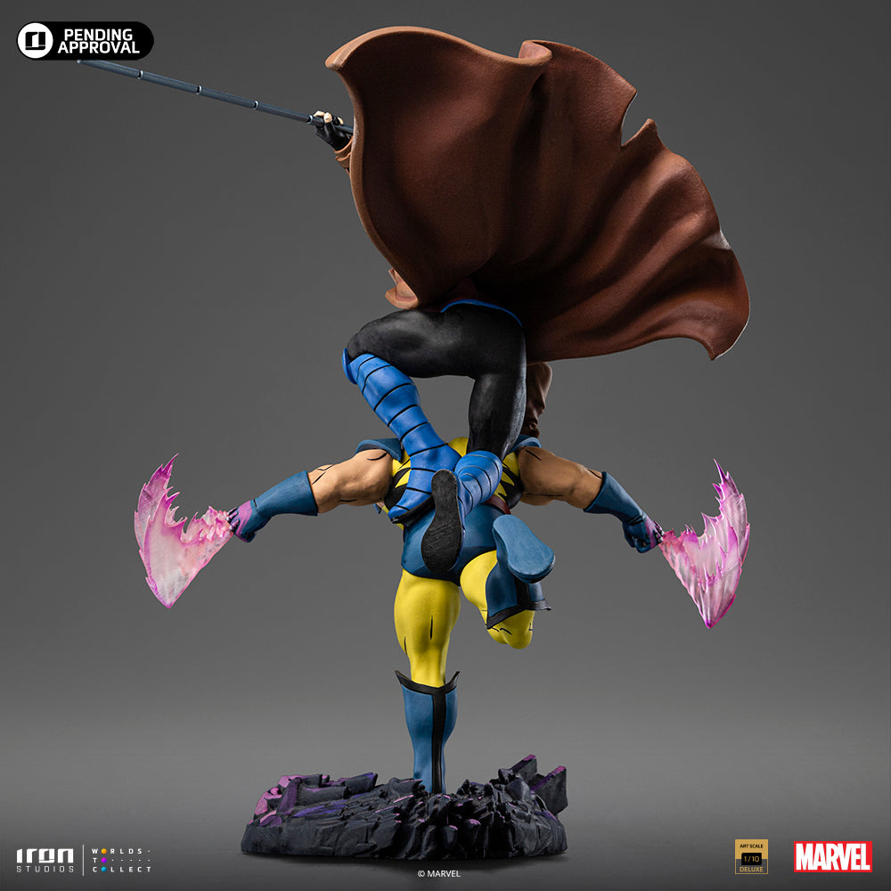 Estátua Wolverine e Gambit - X-Men 97 - Art Scale 1/10 - Iron Studios