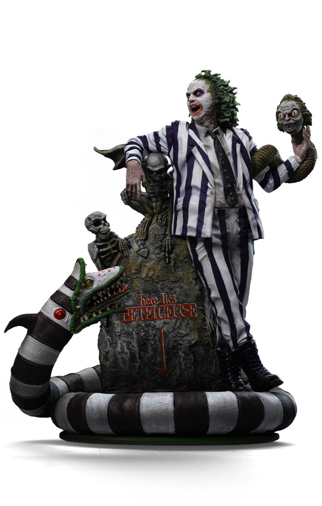 Estátua Besouro Suco Deluxe - Os Fantasmas se Divertem - Art Scale 1/10 - Iron Studios