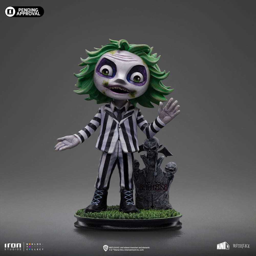 Estátua Besouro Suco - Os Fantasmas se Divertem - MiniCo - Iron Studios