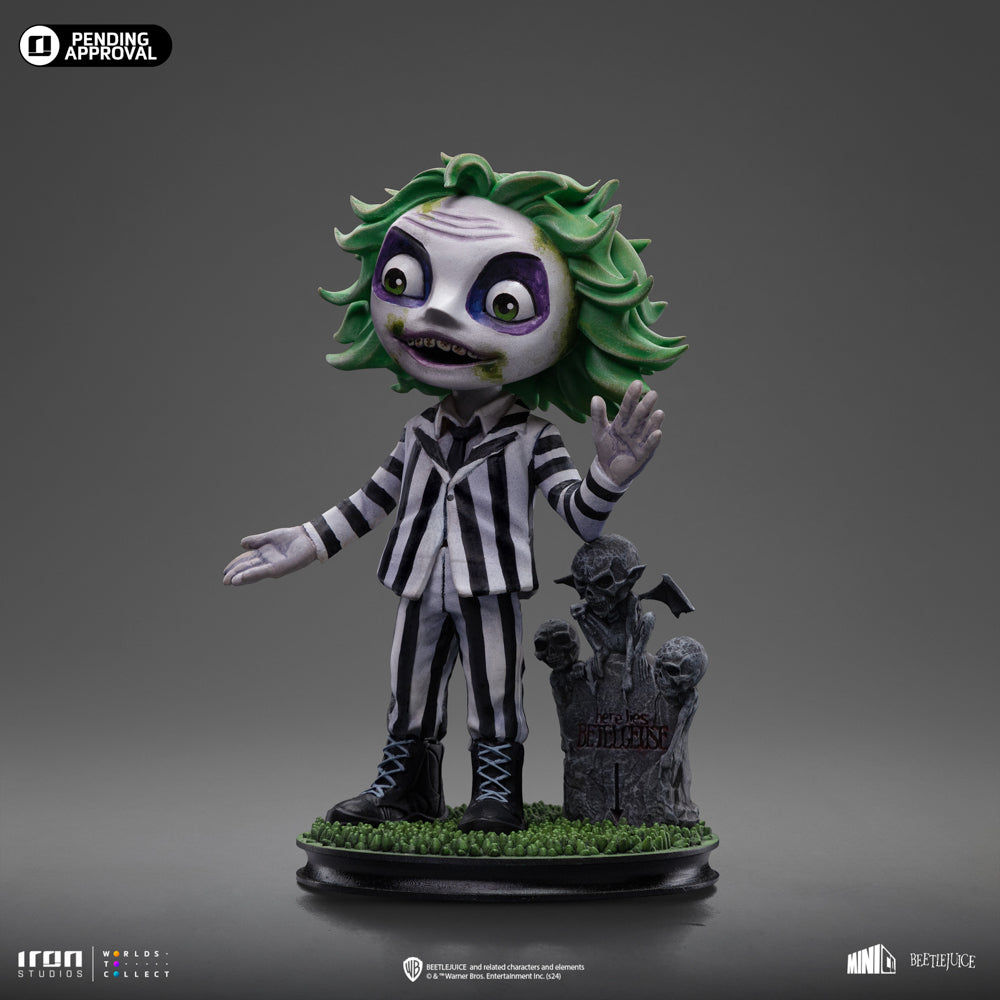 Estátua Besouro Suco - Os Fantasmas se Divertem - MiniCo - Iron Studios