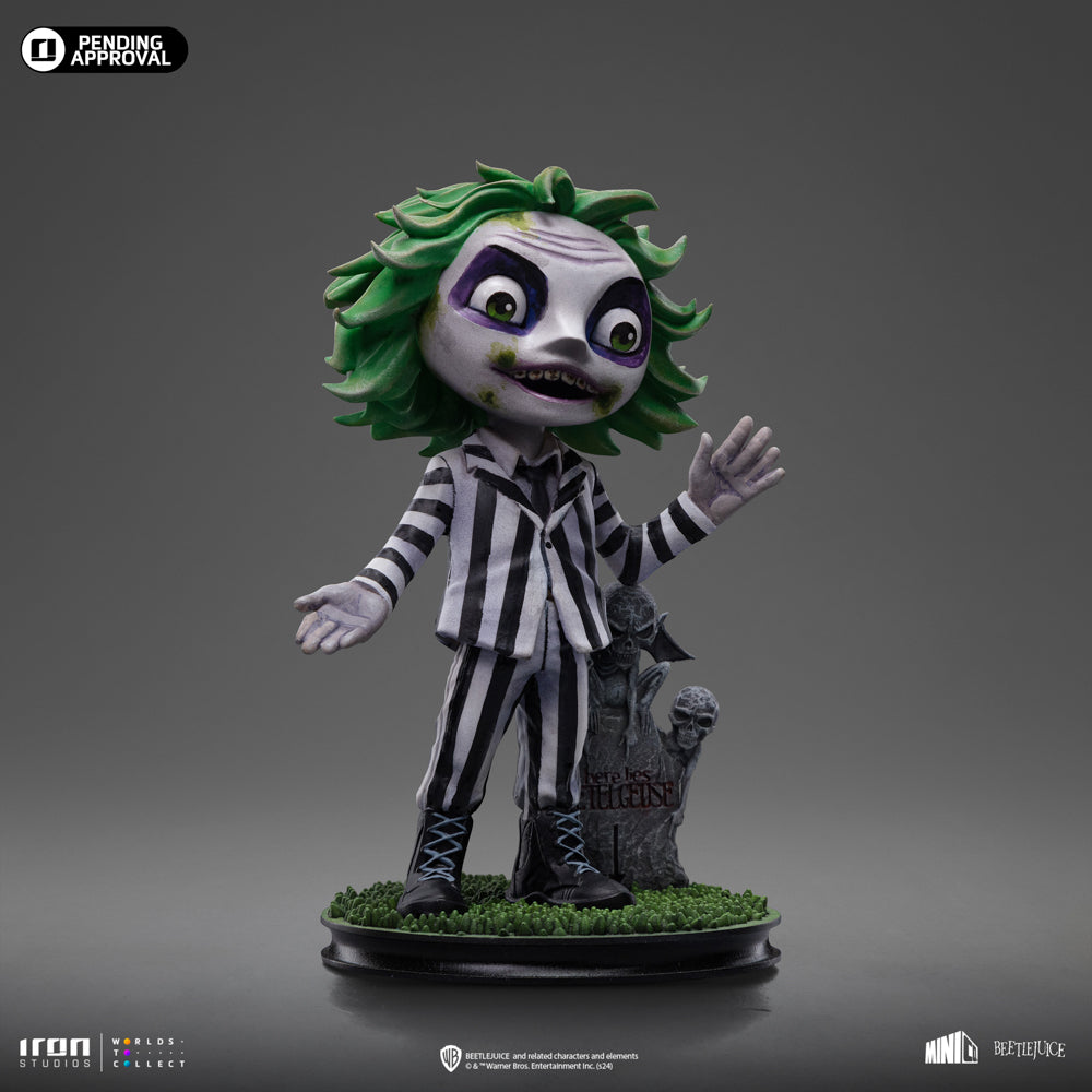 Estátua Besouro Suco - Os Fantasmas se Divertem - MiniCo - Iron Studios