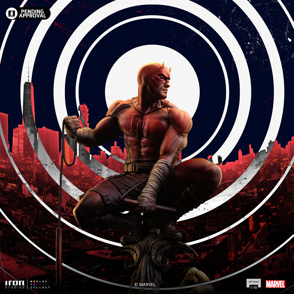 Estátua Demolidor Unleashed - Marvel Comics - Art Scale 1/10 - Iron Studios
