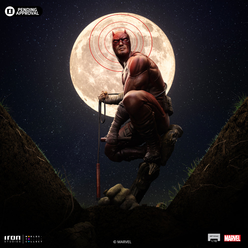Estátua Demolidor Unleashed - Marvel Comics - Art Scale 1/10 - Iron Studios