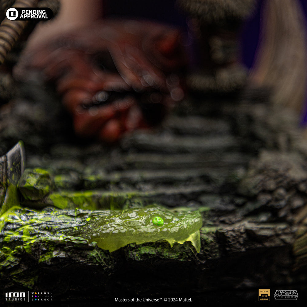 Estátua He-Man Unleashed - He-Man e os Mestres do Universo - Art Scale 1/10 - Iron Studios