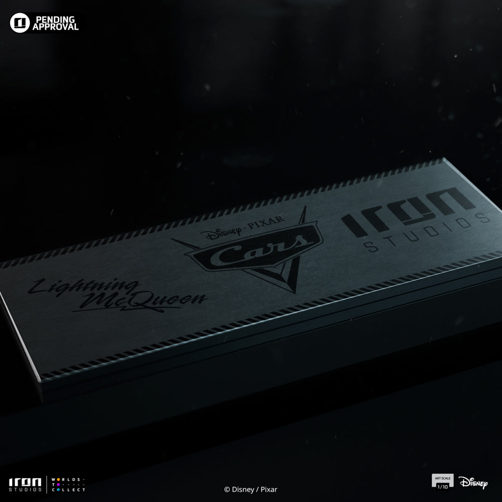 Estátua Relâmpago Mcqueen - Carros - Art Scale 1/10 - Iron Studios