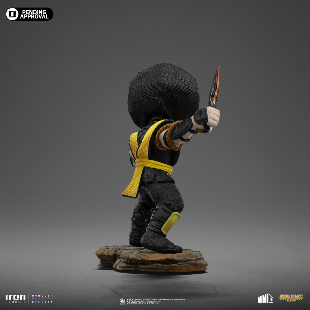Estátua Scorpion - Mortal Kombat - MiniCo - Iron Studios