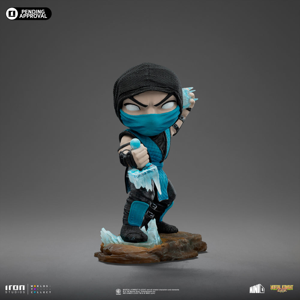 Estátua Sub-Zero - Mortal Kombat - MiniCo - Iron Studios