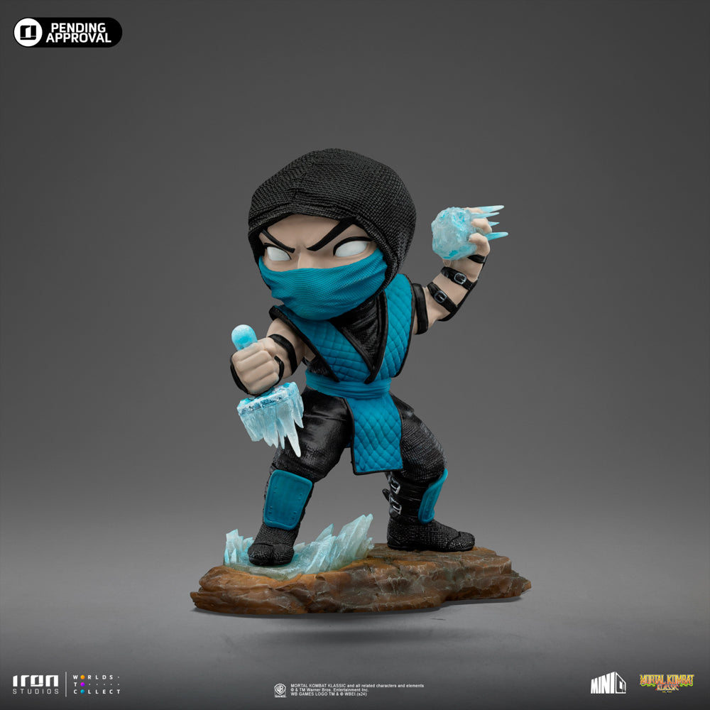 Estátua Sub-Zero - Mortal Kombat - MiniCo - Iron Studios