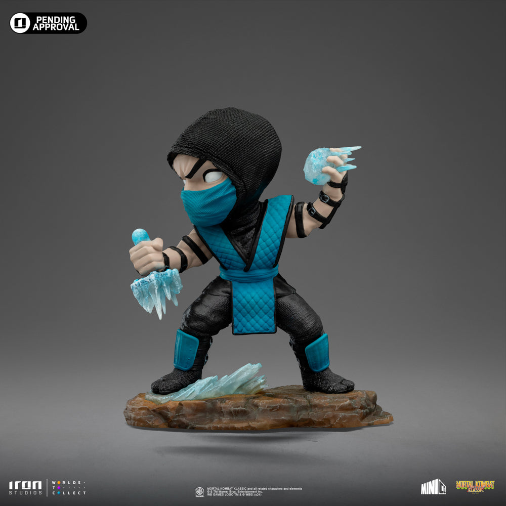 Estátua Sub-Zero - Mortal Kombat - MiniCo - Iron Studios