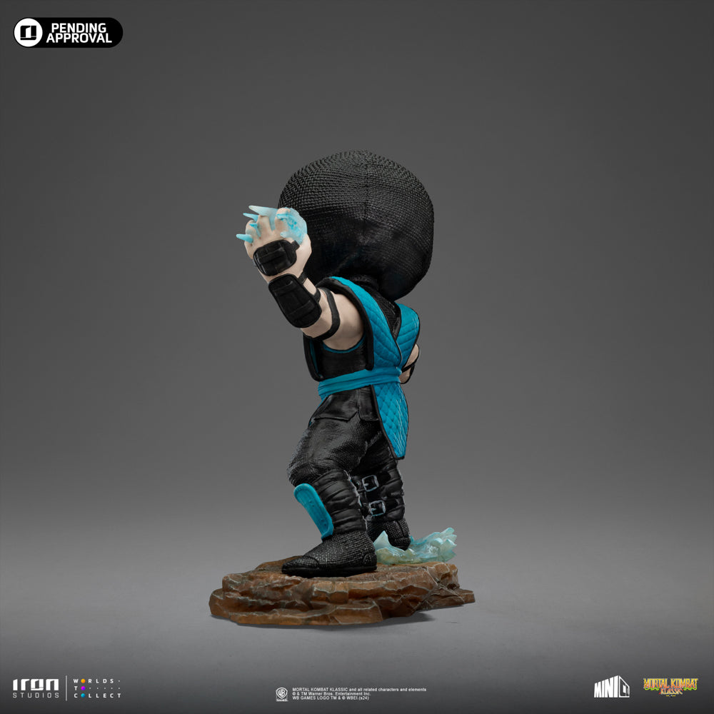 Estátua Sub-Zero - Mortal Kombat - MiniCo - Iron Studios