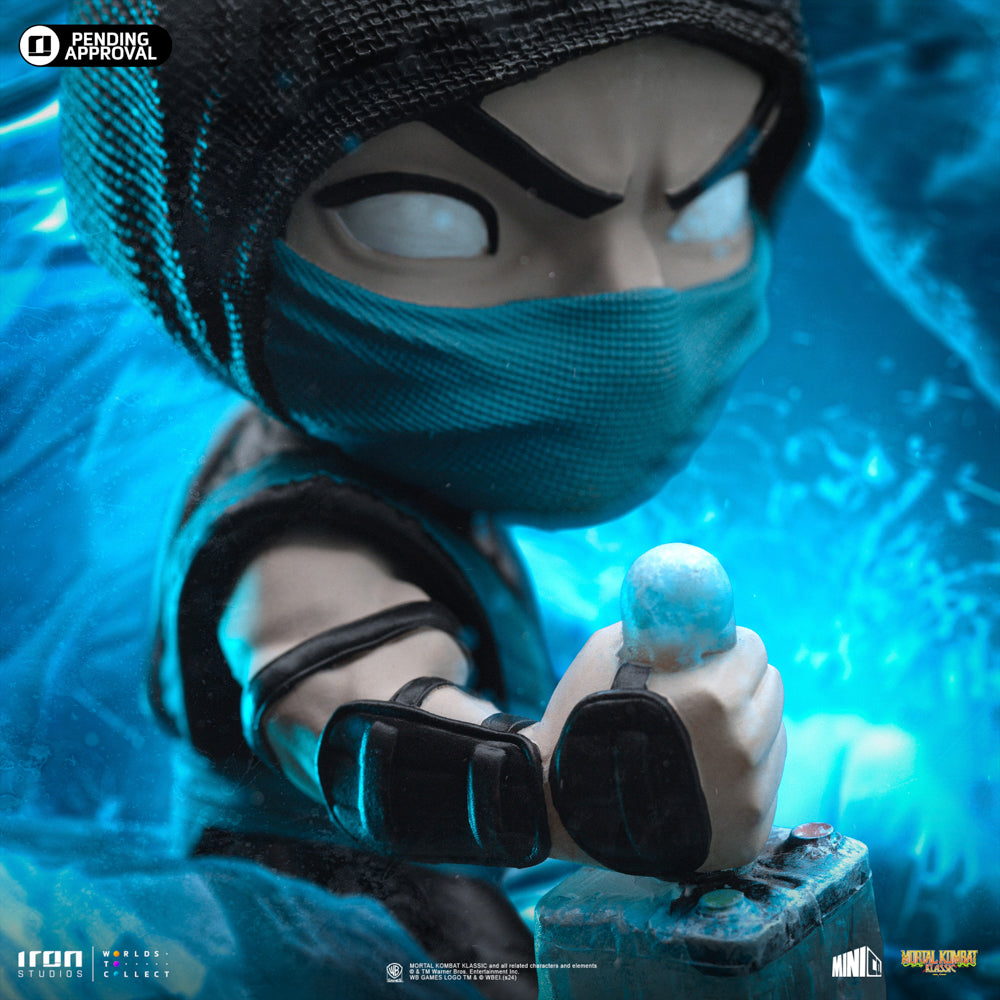 Estátua Sub-Zero - Mortal Kombat - MiniCo - Iron Studios
