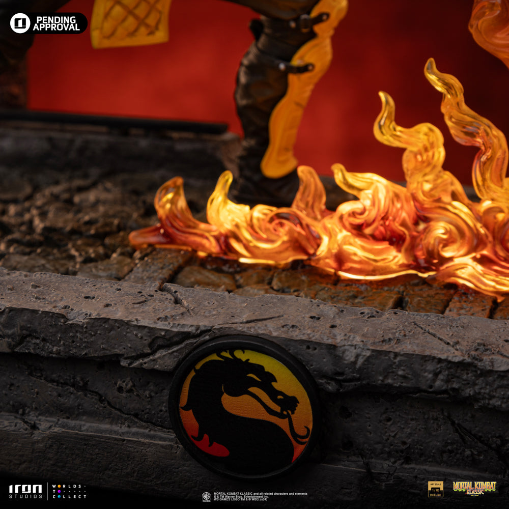 Estátua Scorpion Fatality - Mortal Kombat - Art Scale 1/10 - Iron Studios
