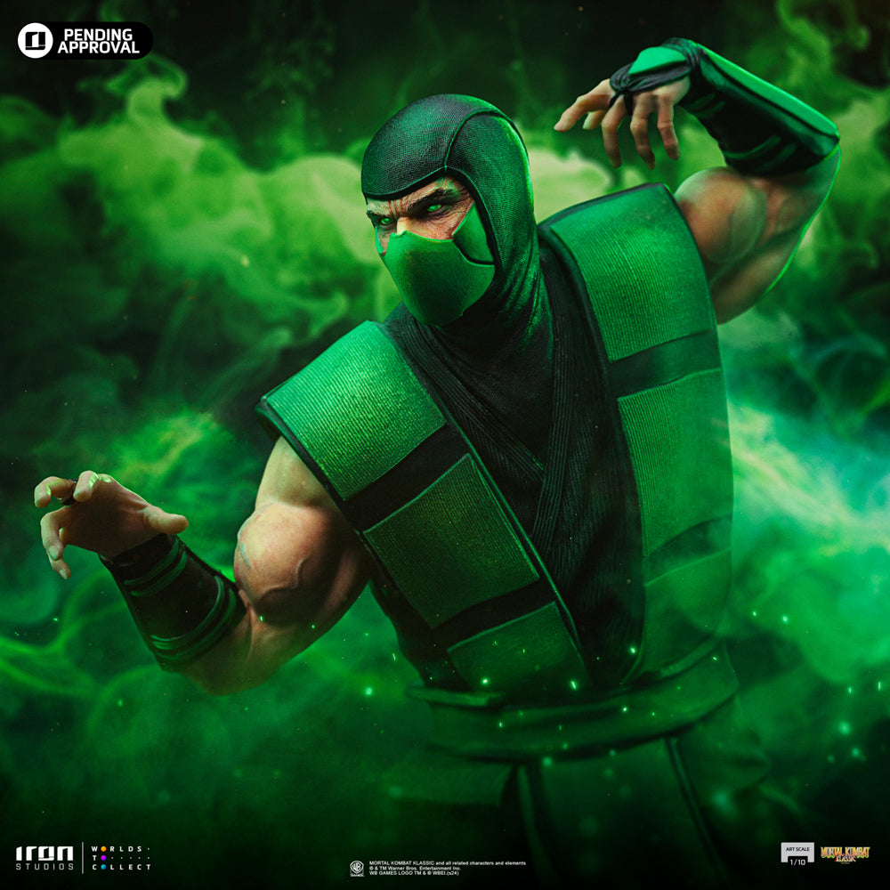 Estátua Reptile - Mortal Kombat - Art Scale 1/10 - Iron Studios