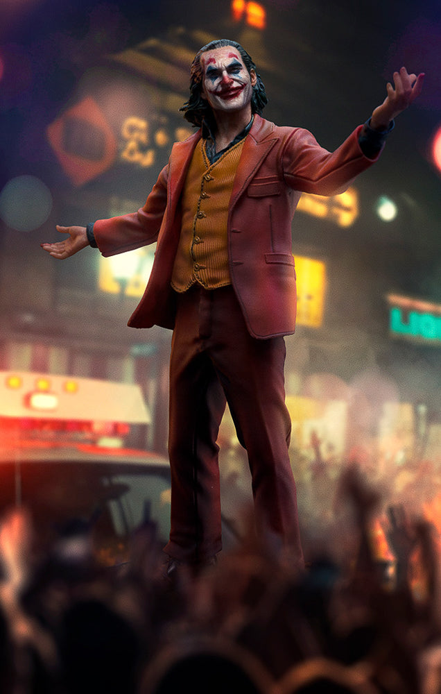 Estátua Coringa Arthur Fleck Deluxe - Coringa - Art Scale 1/10 - Iron Studios