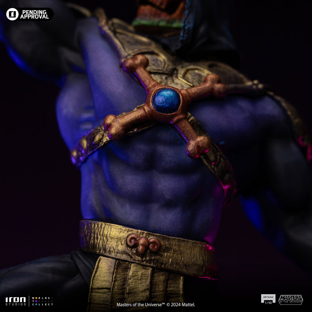 Estátua Esqueleto (Disco Version) - He-Man e os Mestres do Universo - Art Scale 1/10 - Iron Studios
