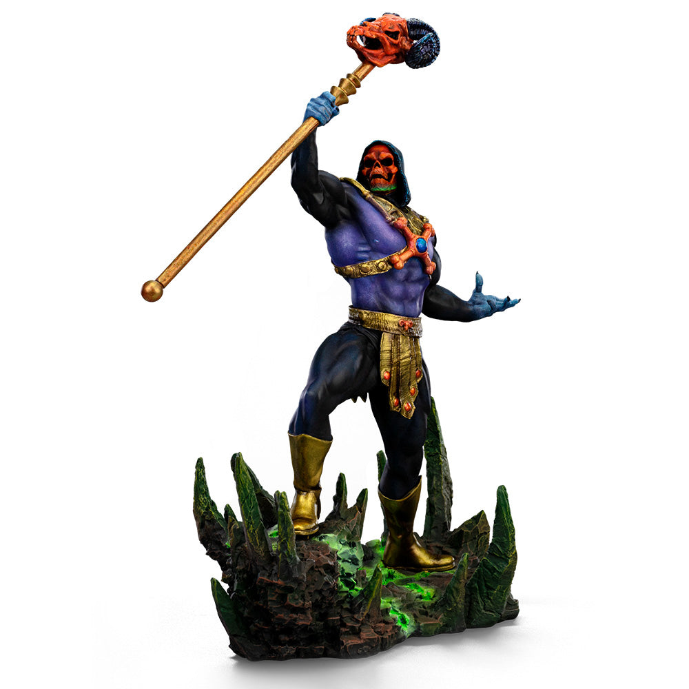 Estátua Esqueleto (Disco Version) - He-Man e os Mestres do Universo - Art Scale 1/10 - Iron Studios