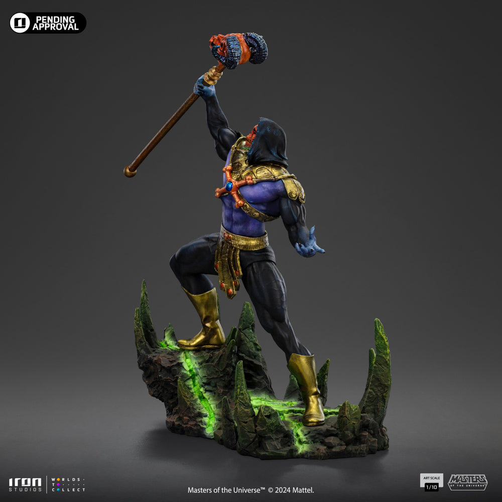 Estátua Esqueleto (Disco Version) - He-Man e os Mestres do Universo - Art Scale 1/10 - Iron Studios