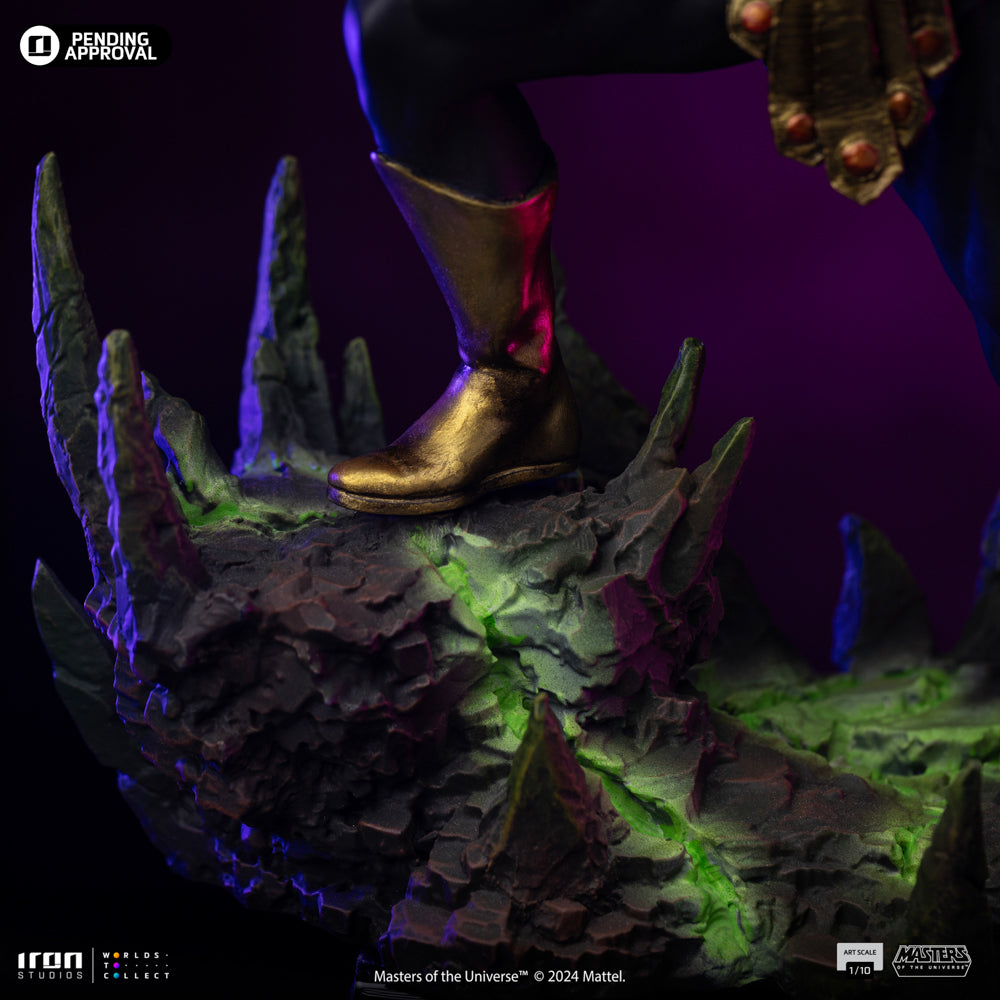 Estátua Esqueleto (Disco Version) - He-Man e os Mestres do Universo - Art Scale 1/10 - Iron Studios