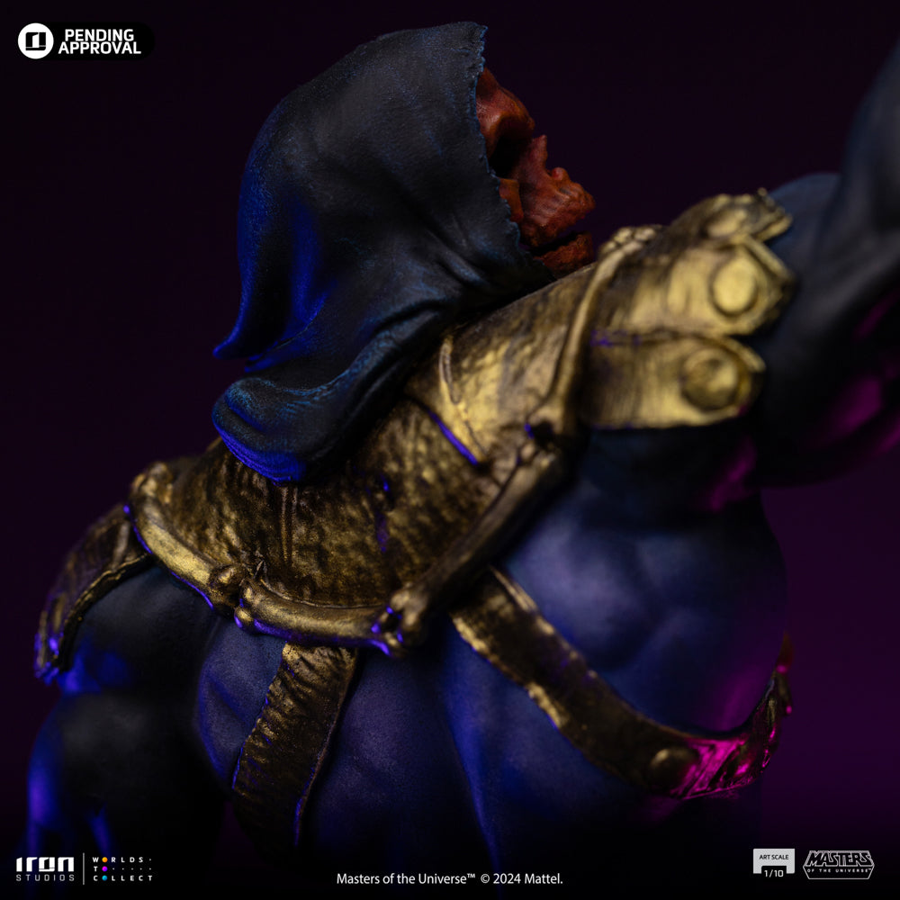 Estátua Esqueleto (Disco Version) - He-Man e os Mestres do Universo - Art Scale 1/10 - Iron Studios