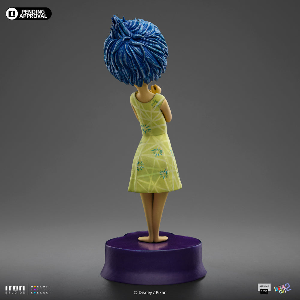 Estátua Alegria - Divertidamente 2 - Art Scale 1/10 - Iron Studios