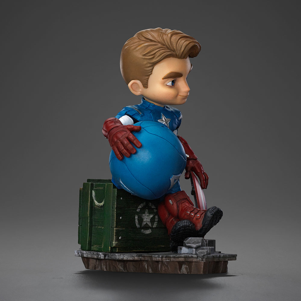 Estátua Capitão América - The Infinity Saga - MiniCo - Iron Studios