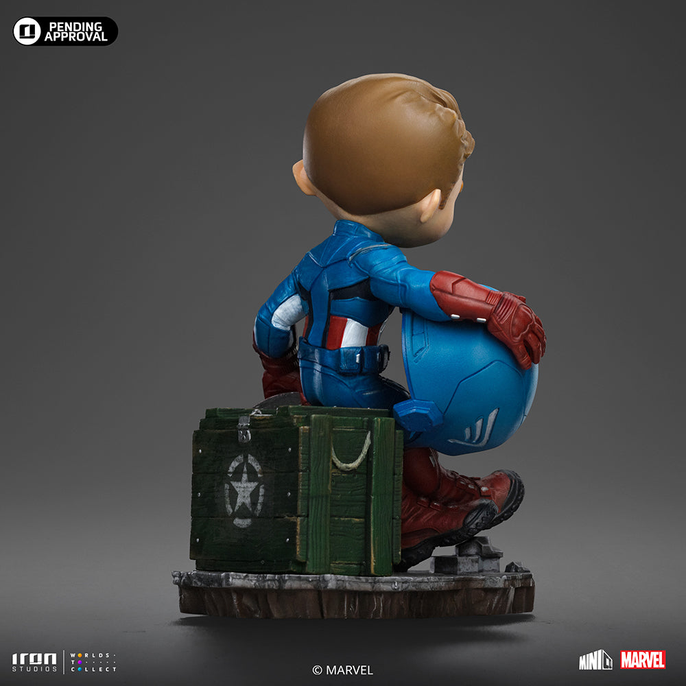 Estátua Capitão América - The Infinity Saga - MiniCo - Iron Studios