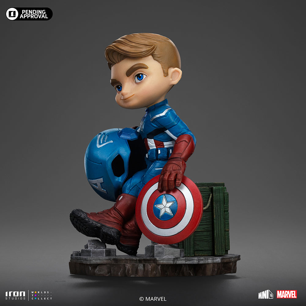 Estátua Capitão América - The Infinity Saga - MiniCo - Iron Studios