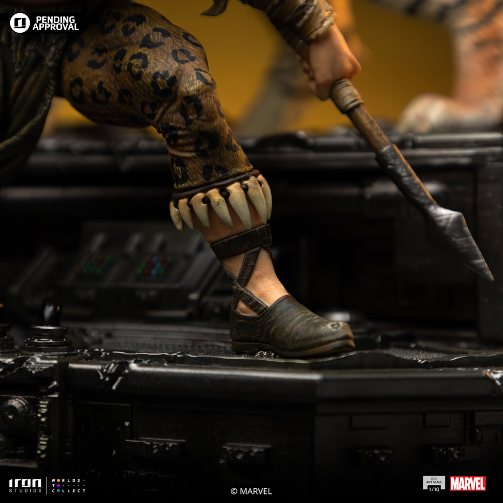 Estátua Kraven - Spider-Man vs Villains Diorama - BDS Art Scale 1/10 - Iron Studios