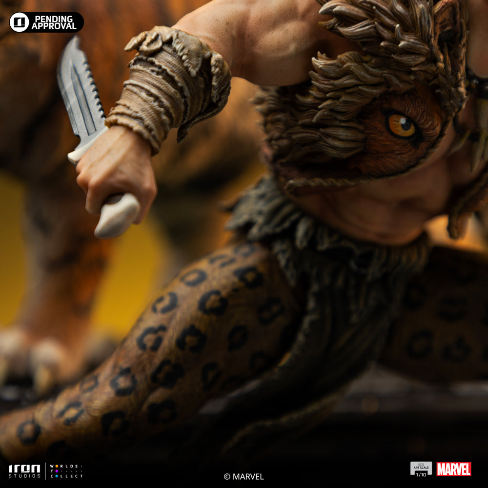 Estátua Kraven - Spider-Man vs Villains Diorama - BDS Art Scale 1/10 - Iron Studios