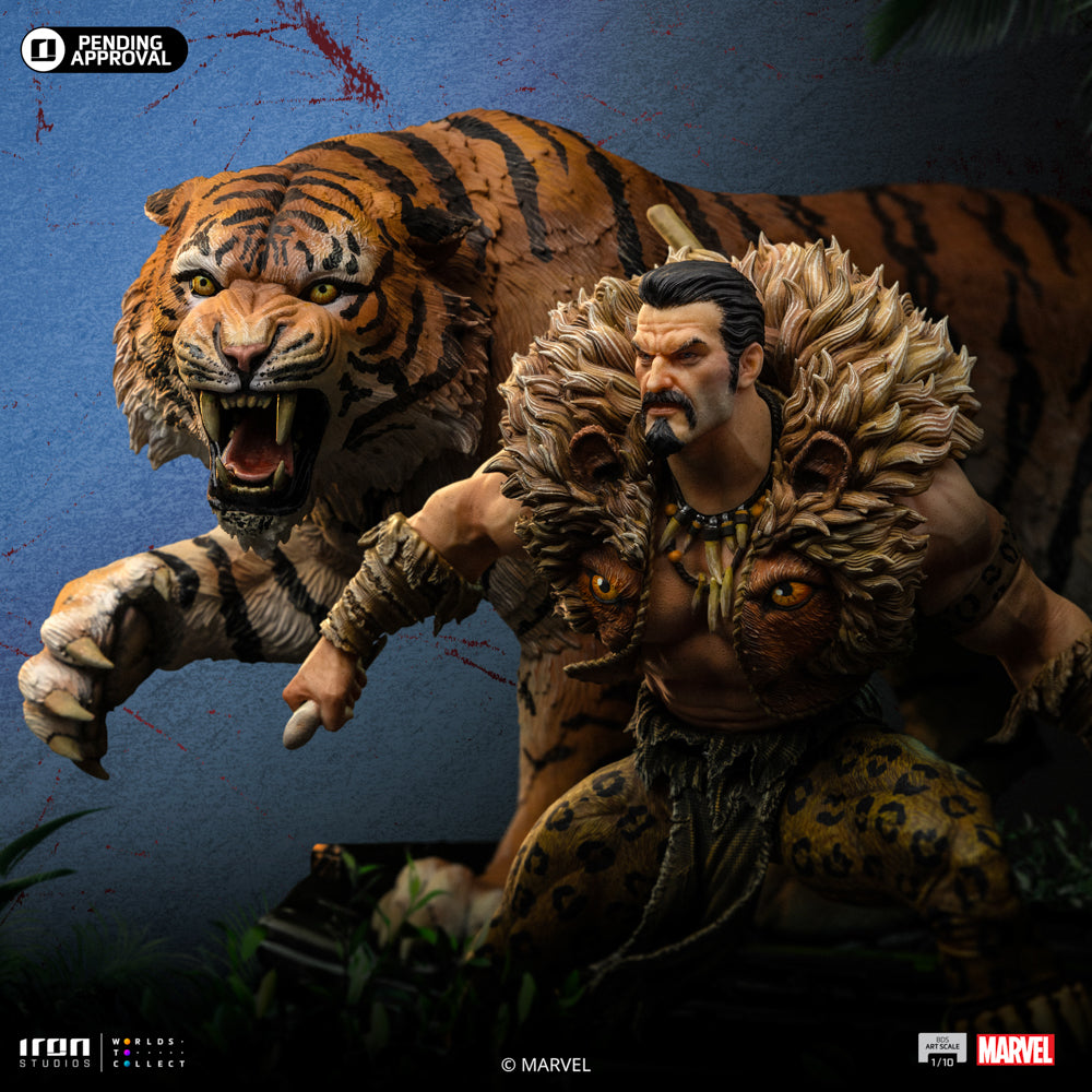 Estátua Kraven - Spider-Man vs Villains Diorama - BDS Art Scale 1/10 - Iron Studios