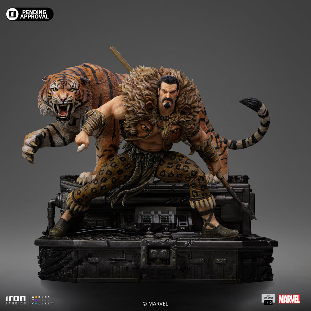 Estátua Kraven - Spider-Man vs Villains Diorama - BDS Art Scale 1/10 - Iron Studios