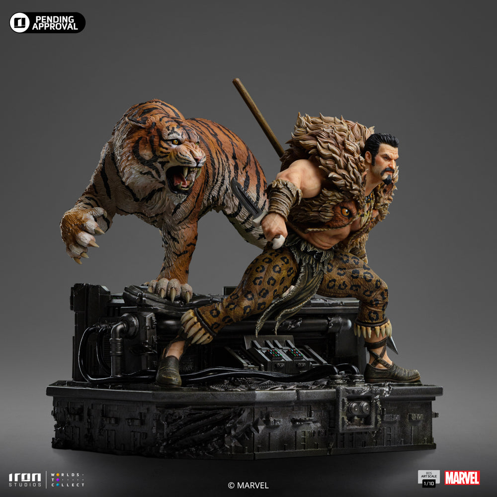 Estátua Kraven - Spider-Man vs Villains Diorama - BDS Art Scale 1/10 - Iron Studios