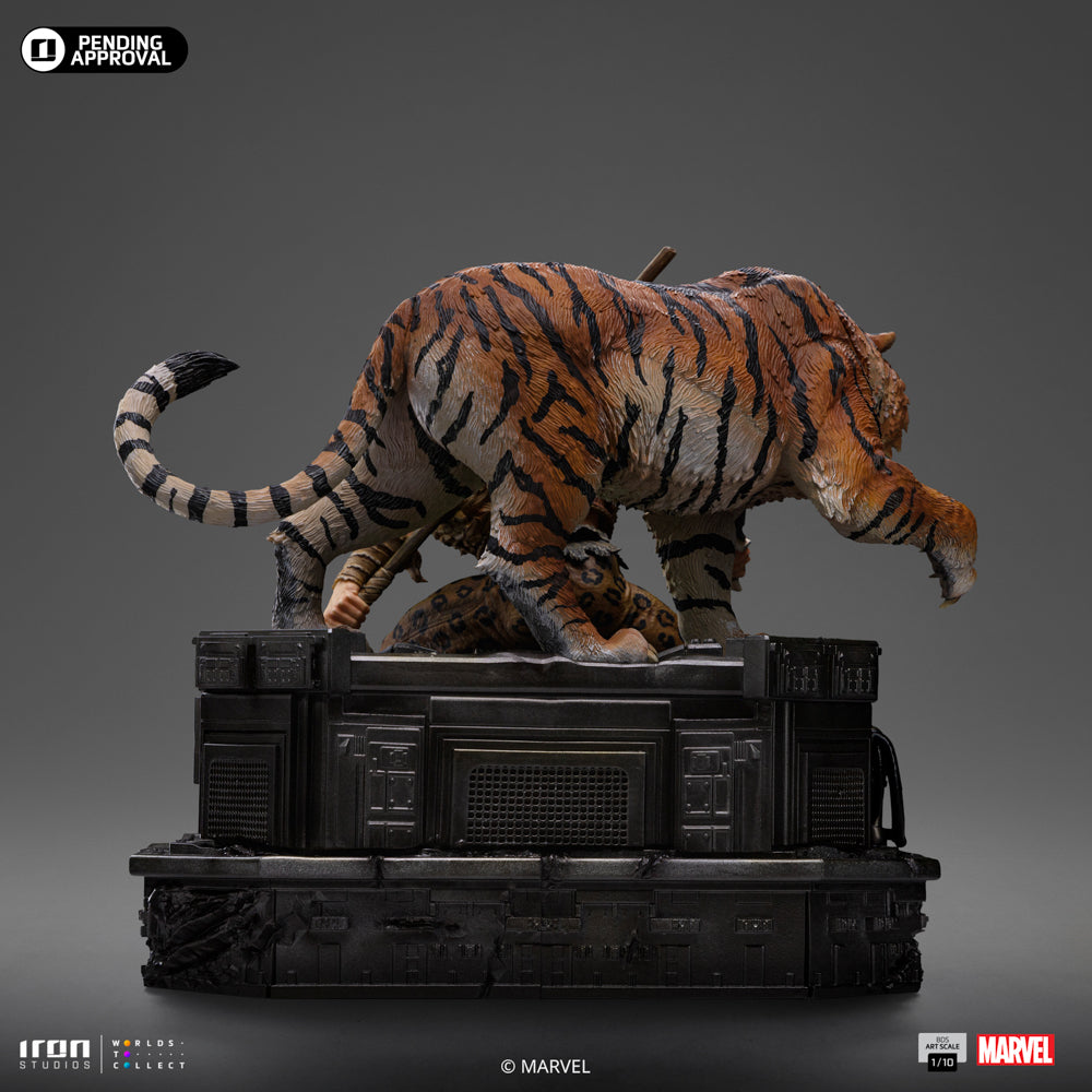 Estátua Kraven - Spider-Man vs Villains Diorama - BDS Art Scale 1/10 - Iron Studios