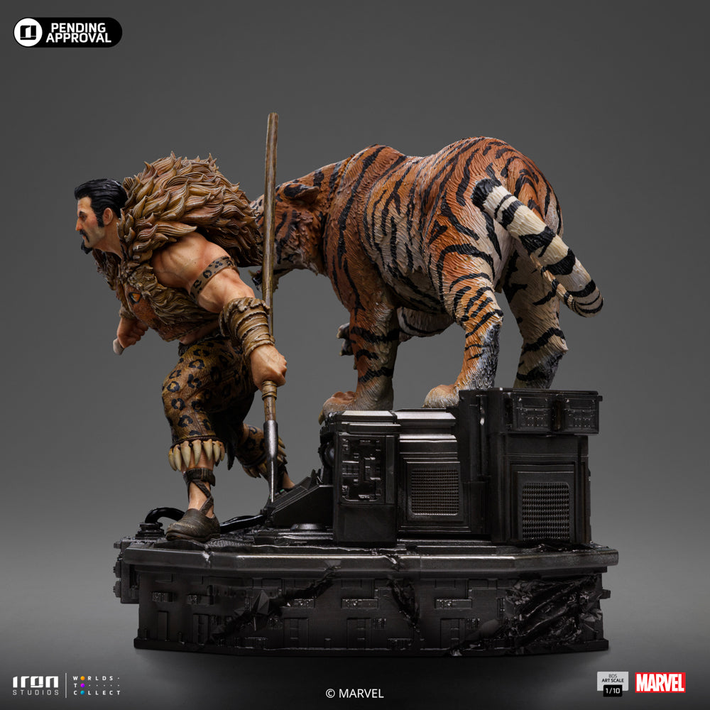 Estátua Kraven - Spider-Man vs Villains Diorama - BDS Art Scale 1/10 - Iron Studios